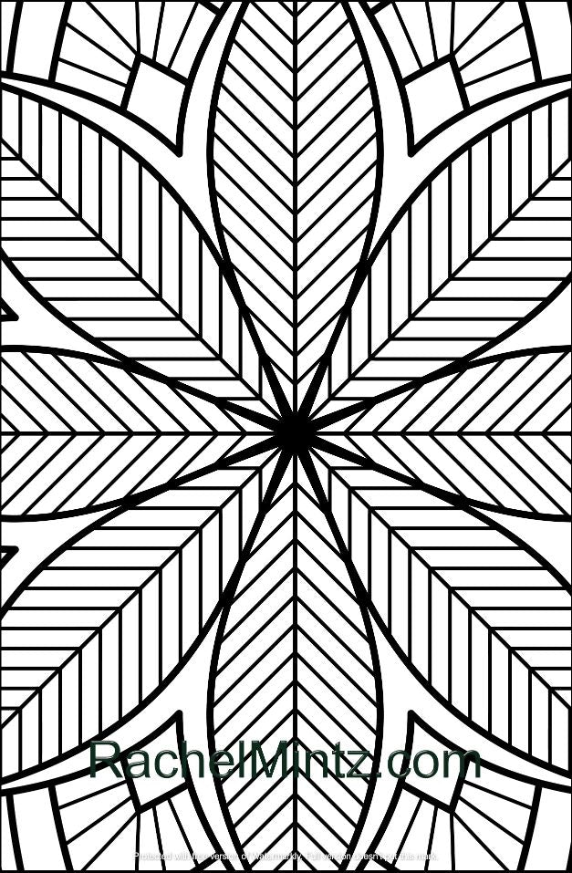 120 Large Print Designs Coloring Book For Seniors Huge Collection (Digital Format)