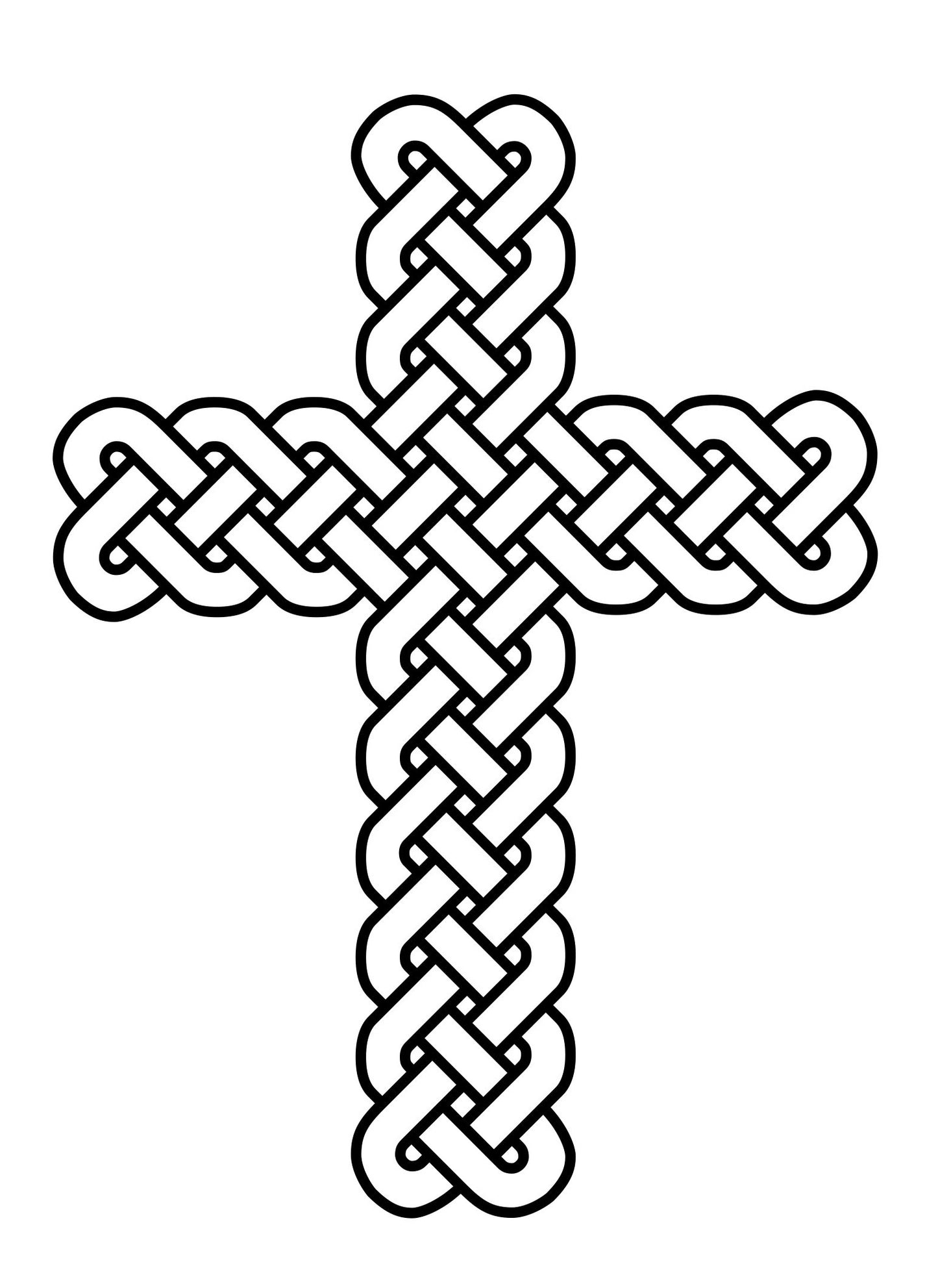 Large Print Celtic Knots - Coloring Book For Seniors / Visually Impaired