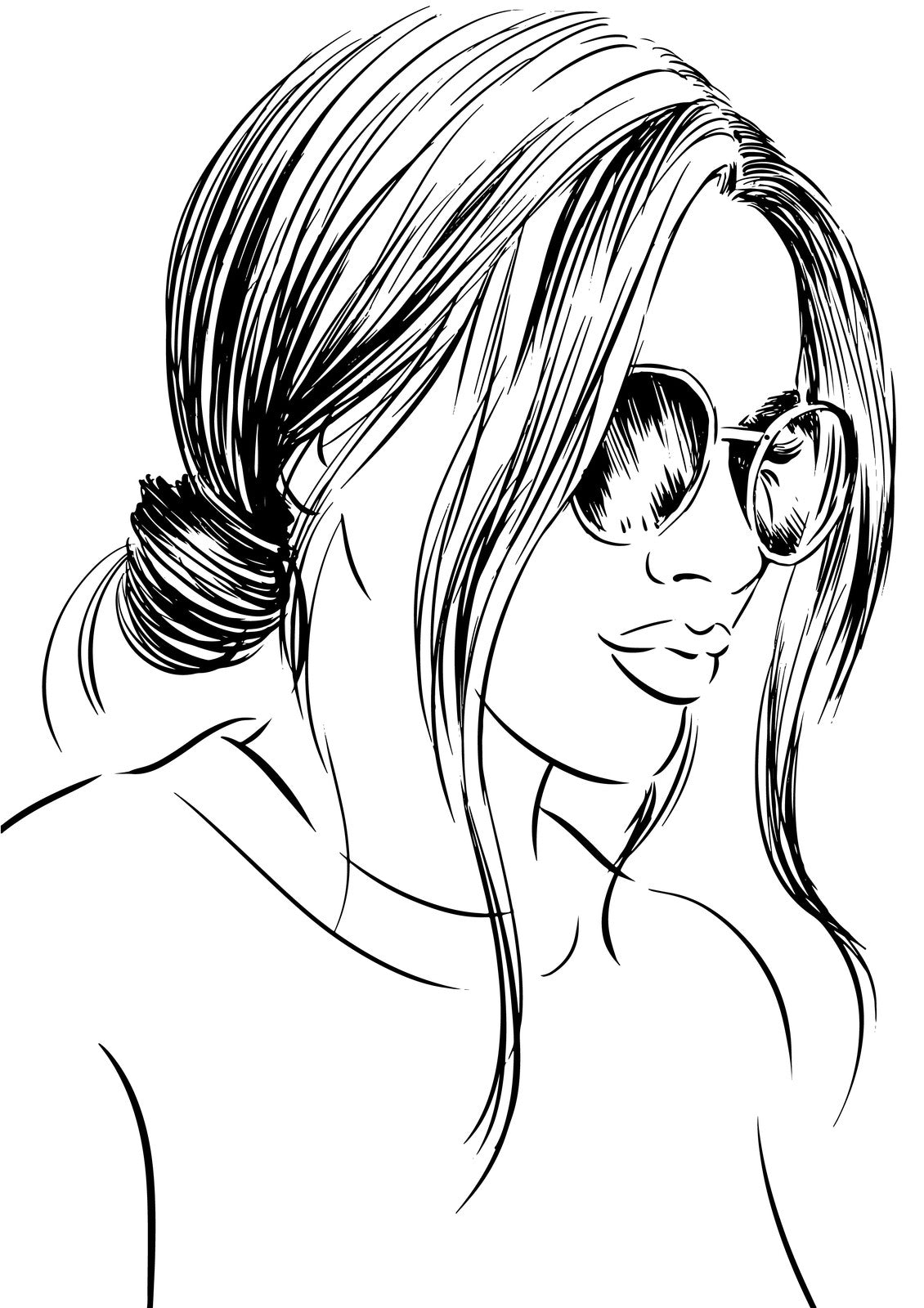 Lens - Gorgeous Women Portraits With Fashionable Glasses (PDF Book)