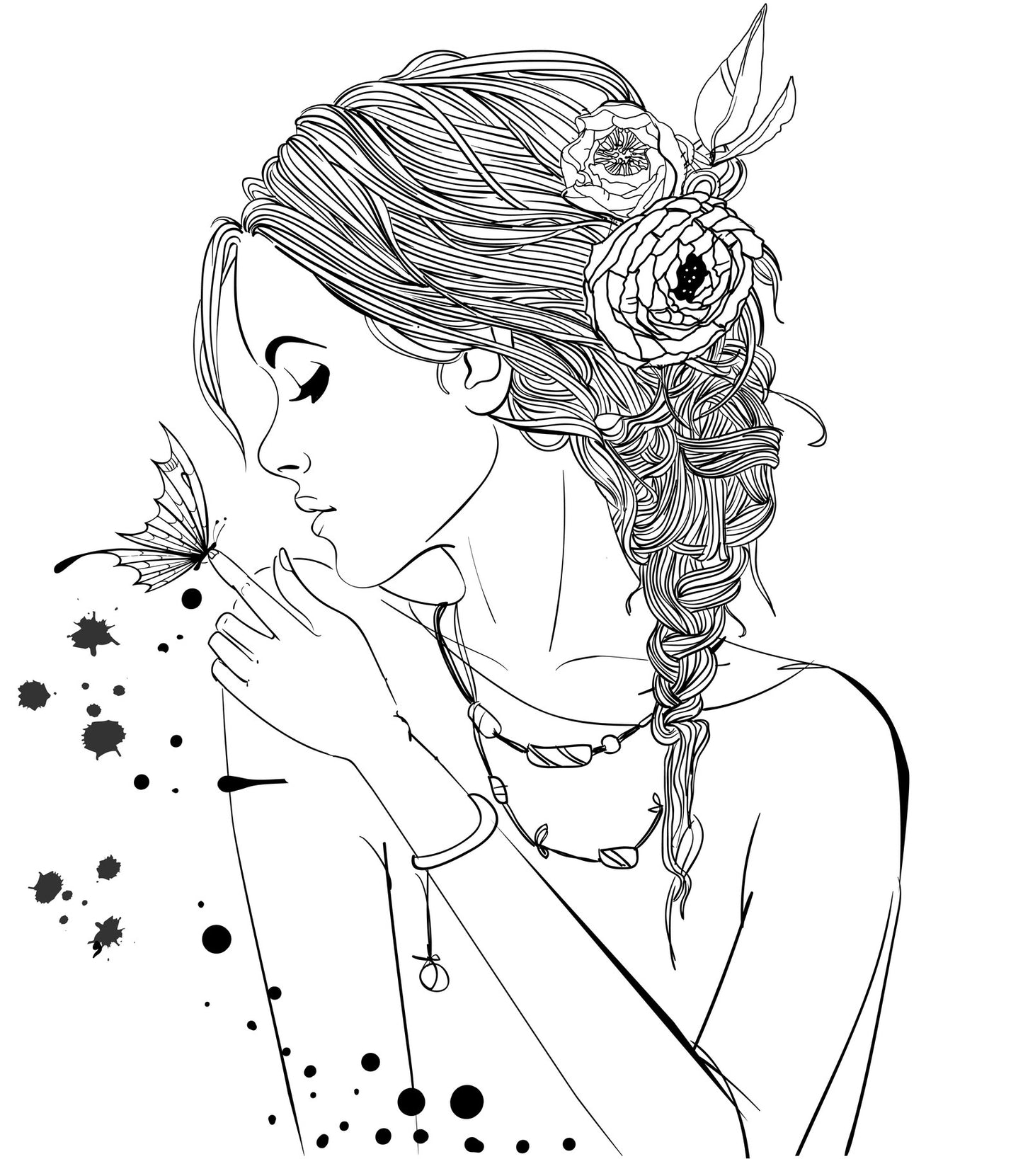 Look at Me - Beautiful Women Face Profiles (PDF Book)