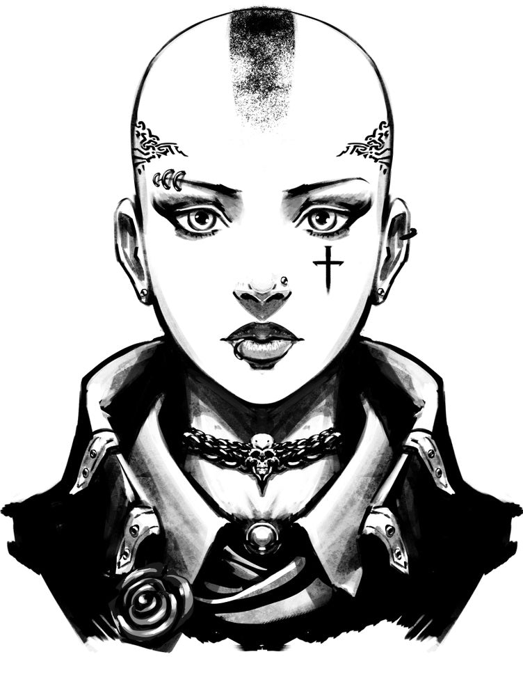 Occult Women - Mysterious Portraits Beautiful Witchcraft Coloring (PDF Book)