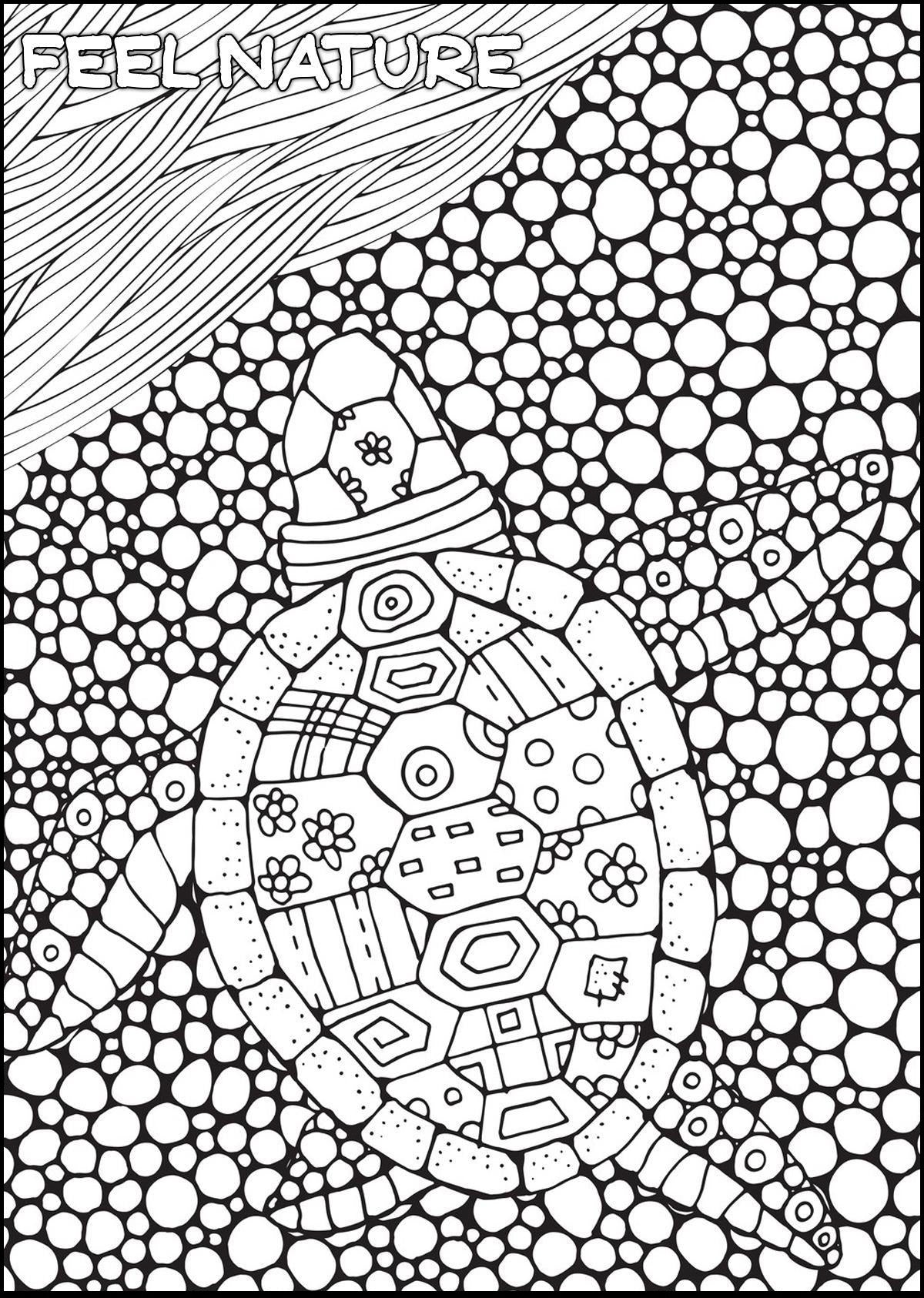 Save Our Ocean - Sea & Marine Life Environment Awareness PDF Coloring Book