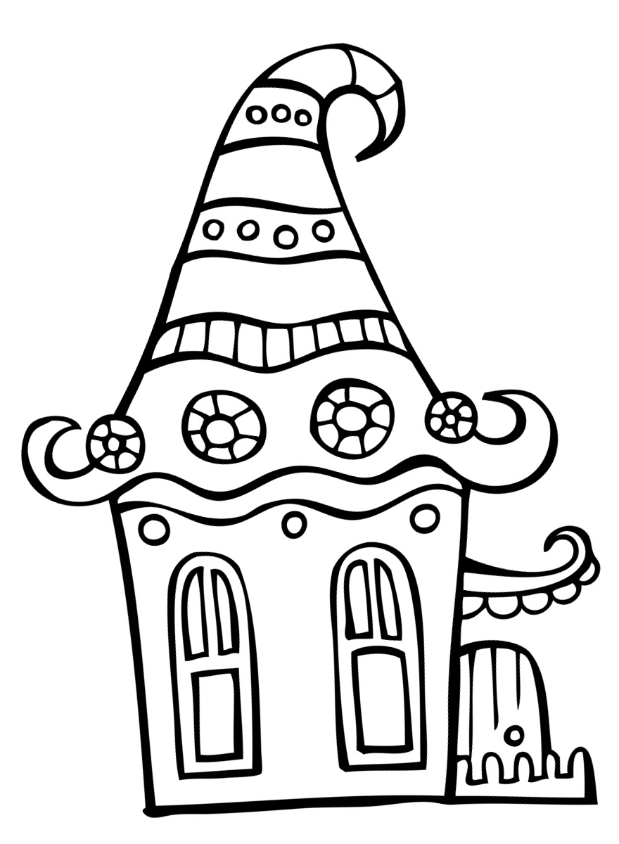 Sugar Houses - Large Print Designs For Seniors or Visually Impaired (PDF Format Book)