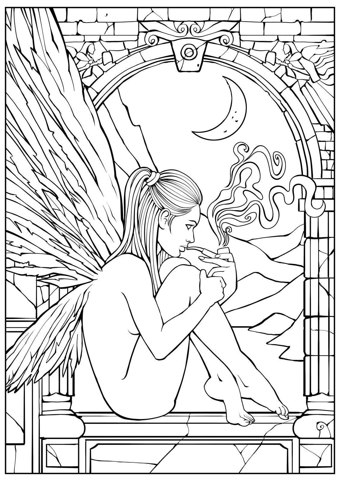 Weed Party - Cannabis & Marijuana Patterns Coloring Book Rachel Mintz