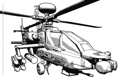 Lethal War Machines - Military, Tanks, Machine Guns, Fighter Jets - Coloring (PDF Book)