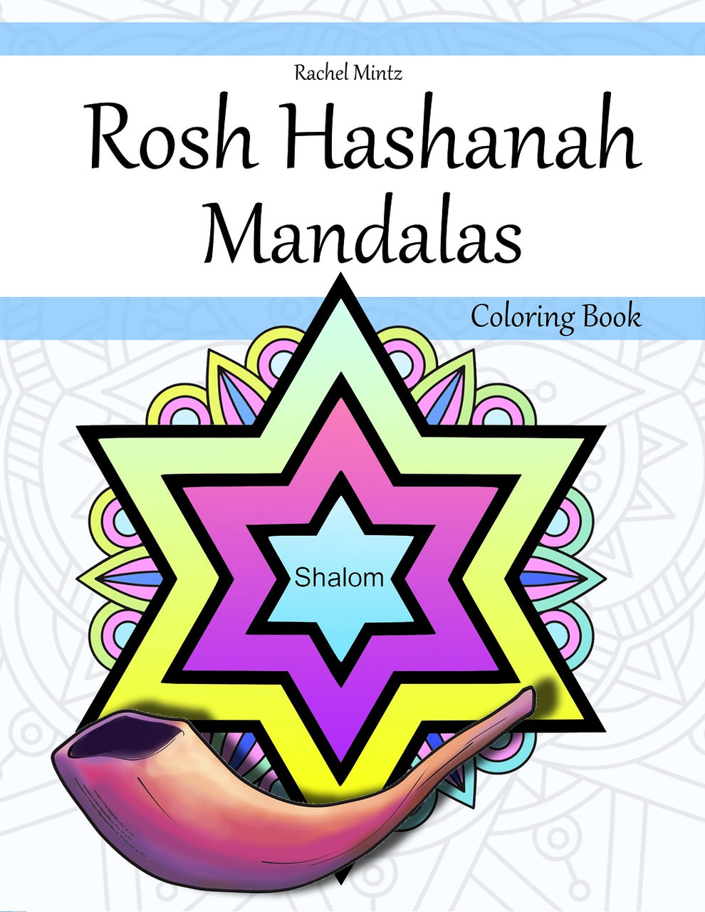 Rosh Hashanah Mandalas - Jewish New Year Holidays PDF Coloring Book ...