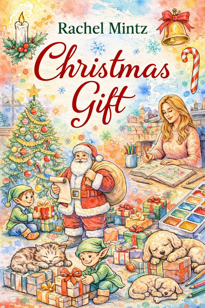 Christmas Coloring Gift From Rachel Mintz's Shop