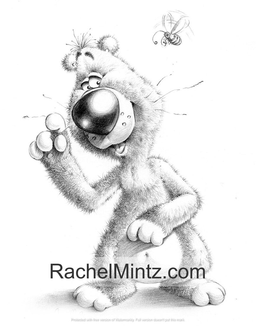 100 Cute Grayscales - Adorable Sweet Coloring Pages (Digital PDF Book)