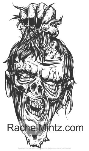 100 Horror Freaks Coloring Book For Adults, Killer Clowns, Skulls, Halloween Malice Monsters (Digital PDF Format)