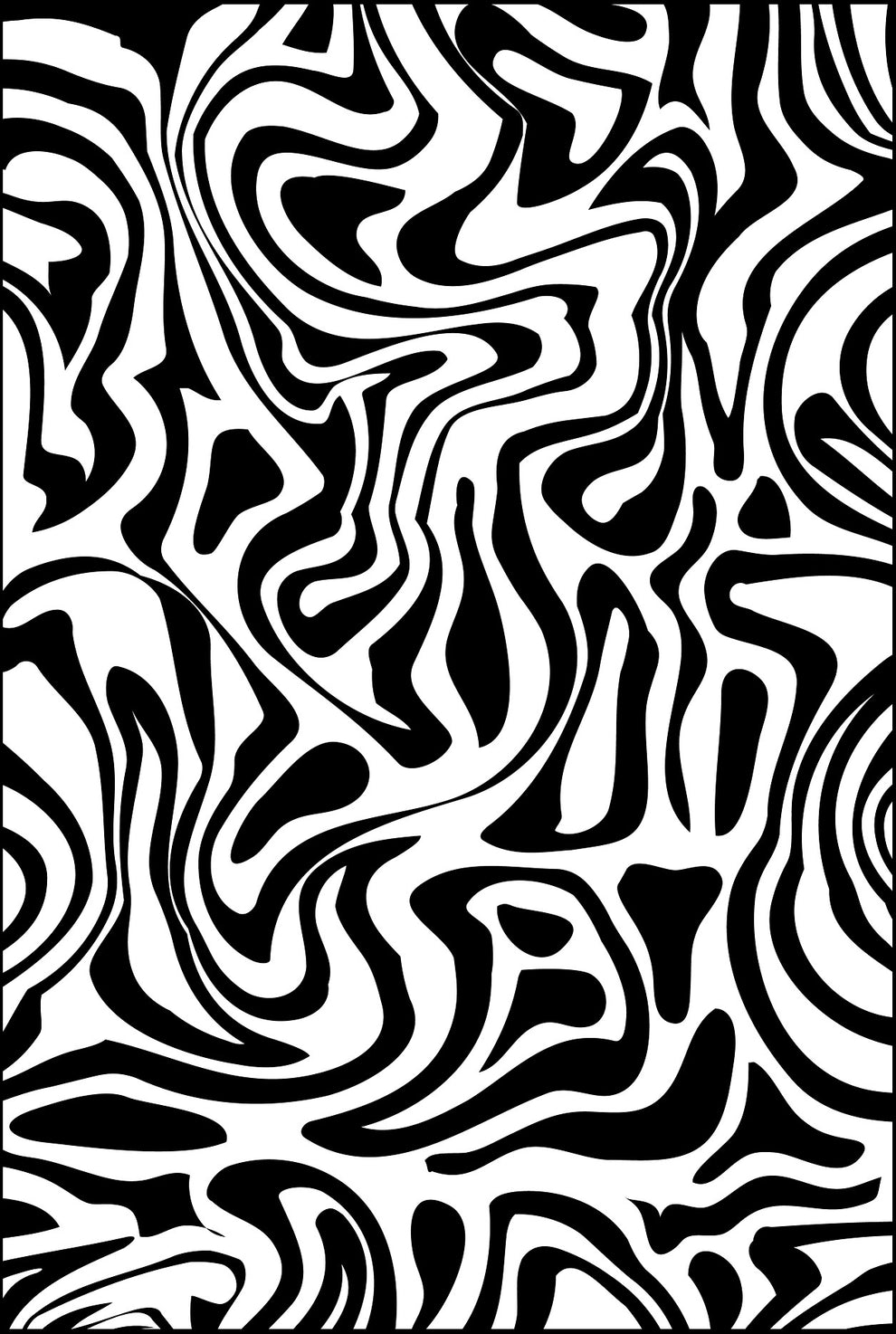 Abstract Patterns - PDF Coloring Book For Visually Impaired – Rachel ...