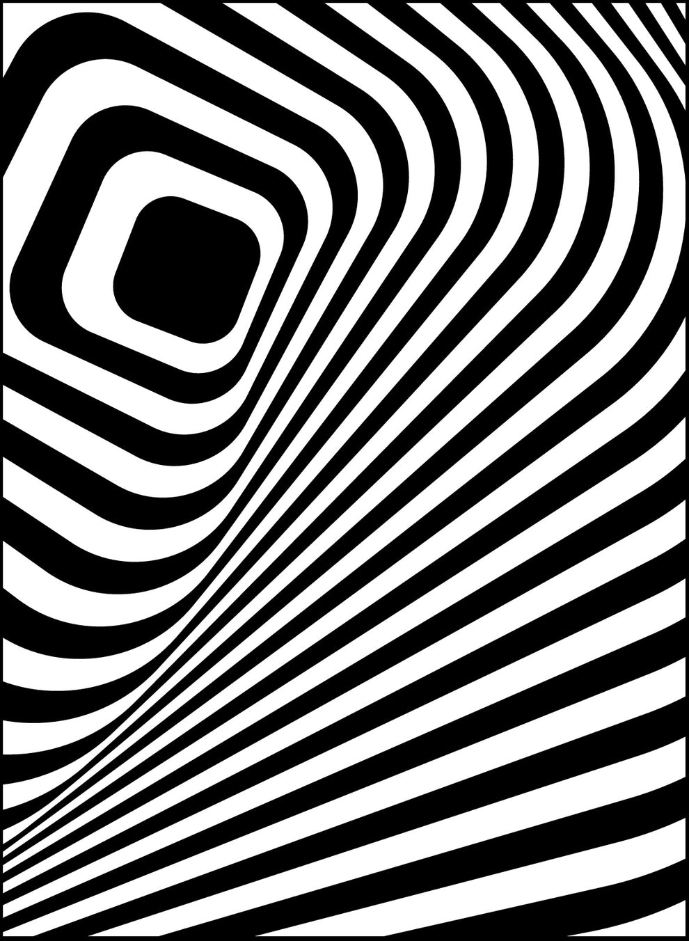 Abstract Patterns - PDF Coloring Book For Visually Impaired – Rachel ...
