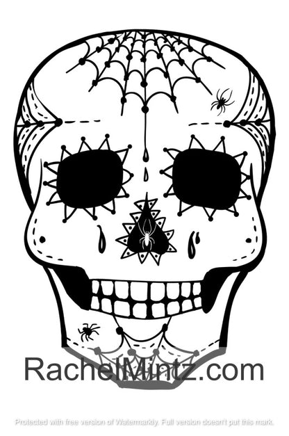 Amigos - Sugar Skulls, PDF Coloring Book