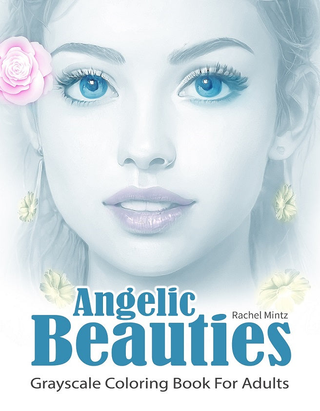 Angelic Beauties - Coloring Page