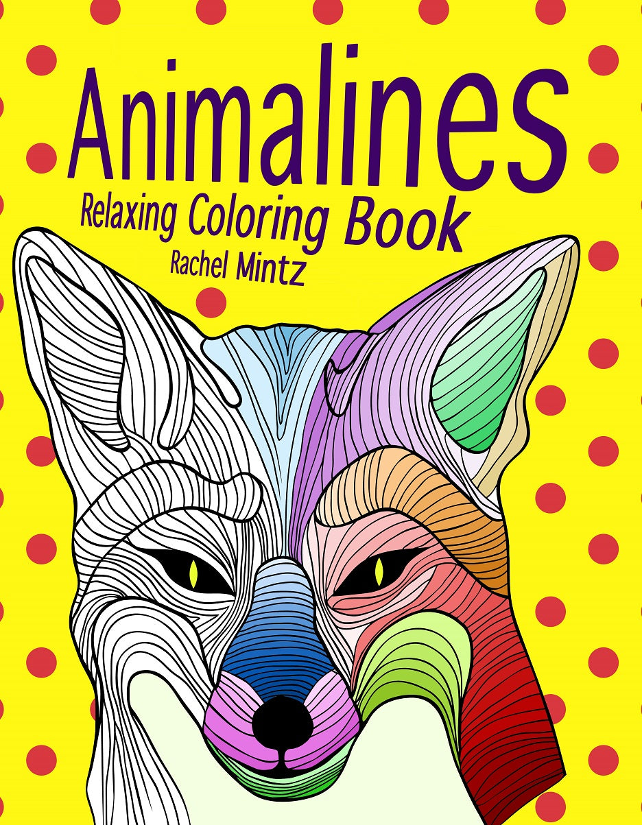 Animalines - Relaxing Wonderful Anti Stress, PDF Coloring Book