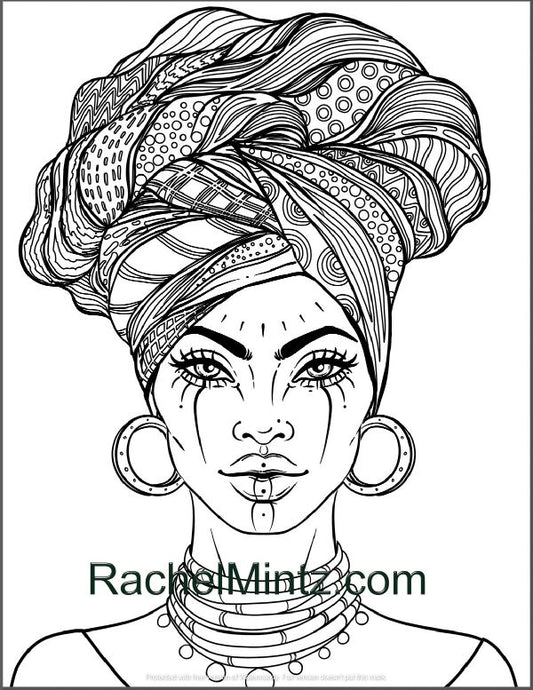 Beautiful Spells Coloring Page