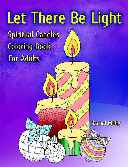 Christmas Bundle 2021 - 4 Christmas & Winter Coloring Books (Digital PDF Book) Rachel Mintz