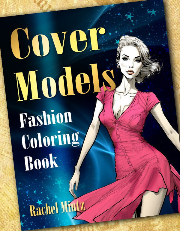Model Colouring Books Cover Models, Fashion Coloring Book, Beautiful Catwalk Glamour Girls ...