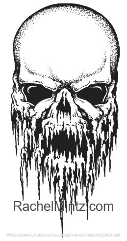 Dreadful Skulls - Horror, PDF Coloring Book - Skull Designs of Pirates, Vikings, Spartan