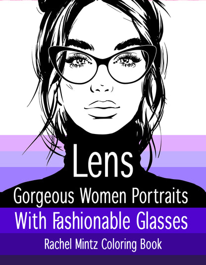 Lens - Gorgeous Women Portraits With Fashionable Glasses