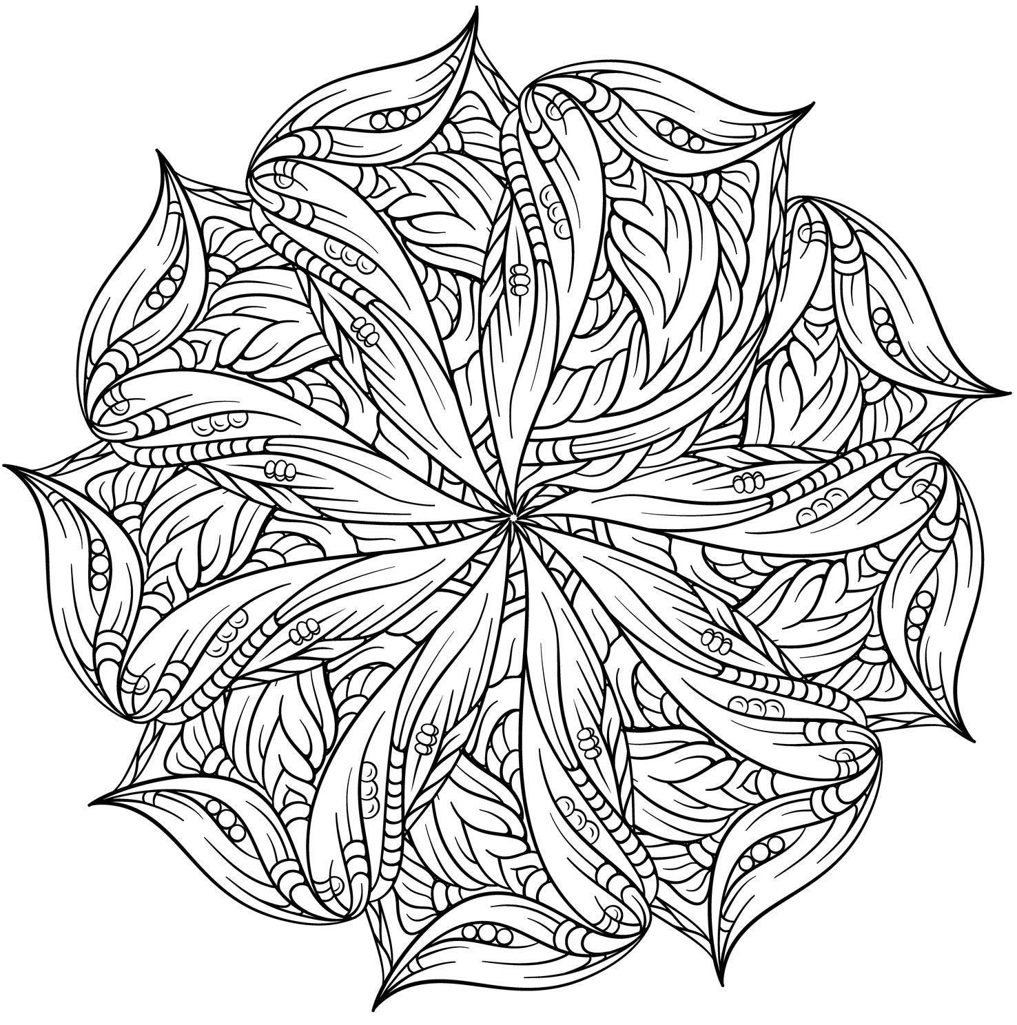 Mandala Stars - Stress Relieving Patterns Coloring (PDF Book) – Rachel  Mintz Coloring Books