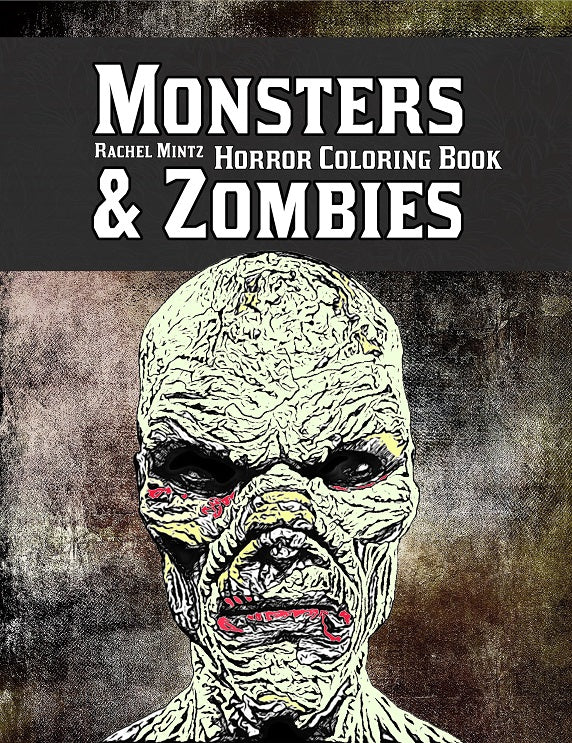 Monsters & Zombies - Scary Evil Creatures Digitally Rendered Images – Halloween PDF Book