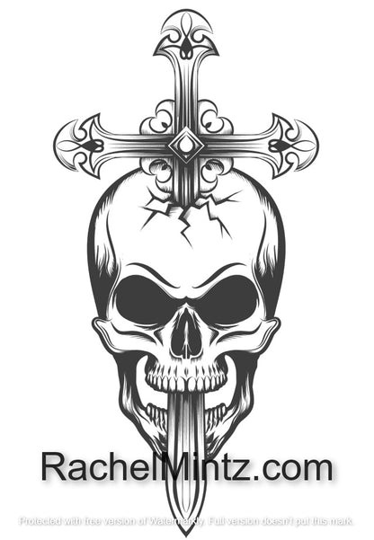 Skulls of Doom - Grim Ripper, Gothic Witches & Occult Skeletons – Halloween Pleasure For Adults (PDF Book)