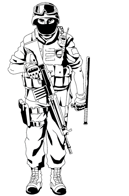 Special Forces Coloring (PDF Book) For Kids Age 8+