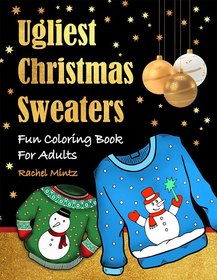 Christmas Bundle 2022 - 6 Christmas & Winter Coloring Books (Digital PDF Book)