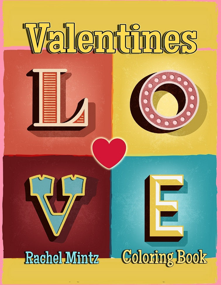 Valentines Love - Romantic Texts, Flowers & Hearts For Lovers (Digital PDF Book)