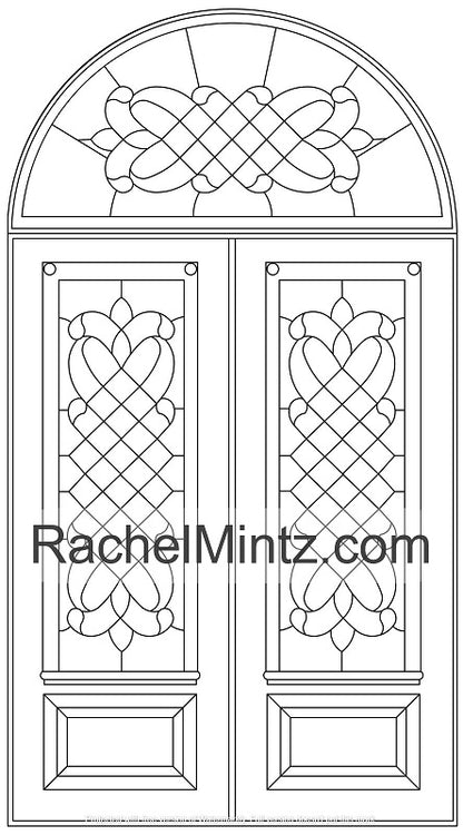 Window Marvels - Stained Glass Coloring Book With Relaxing Floral & Abstract Mosaic Art, Printable Format